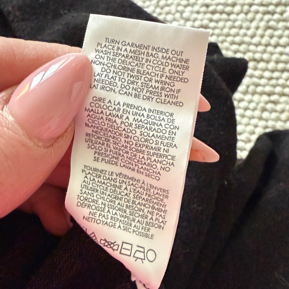 CABI NEW brush knit cuddle dress. 1/4 zip. Medium - Picture 11 of 13